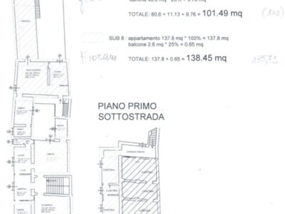 Appartamento al secondo piano in Corso Vittorio Emanuele, 93