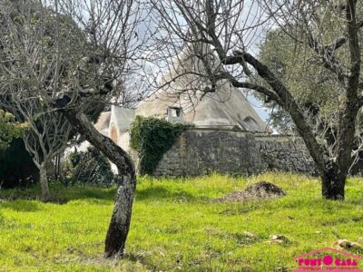 Autentico trullo con Lamia e camino da riscoprire