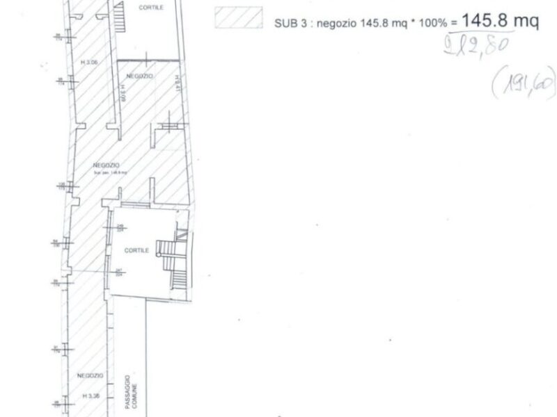 Appartamento al secondo piano in Corso Vittorio Emanuele, 93