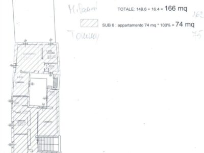 Appartamento al secondo piano in Corso Vittorio Emanuele, 93